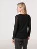 TAIFUN Longsleeve in Schwarz