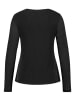 TAIFUN Longsleeve in Schwarz