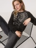 TAIFUN Pullover in Schwarz