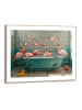 Orangewallz Ingelijste kunstdruk "Flamingo Bath Party"