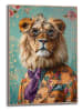 Orangewallz Ingelijste kunstdruk "Dandy Lion Portrait"