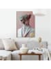 Orangewallz Ingelijste kunstdruk "Panther Portrait" - (B)50 x (H)70 cm