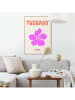 Orangewallz Ingelijste kunstdruk "Destination Tuscany" - (B)50 x (H)70 cm