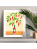 Orangewallz Druk artystyczny "Chilli Tree" w ramce - 40 x 50 cm