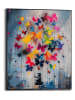 Orangewallz Druk artystyczny "Bright Butterflies" w ramce - 40 x 50 cm
