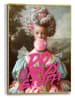 Orangewallz Gerahmter Kunstdruck "Bubble Gum Portrait"