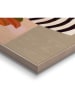 Orangewallz Gerahmter Kunstdruck "Vase With Stripes"