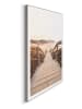 Orangewallz Druk artystyczny "Beach Path" w ramce - 50 x 70 cm