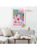 Orangewallz Druk artystyczny "Sweet Table" w ramce