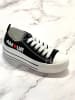 Poti Pati Sneakers "Poti Pati" in Schwarz/ Weiß