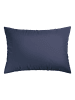 CXL by Christian Lacroix 2er-Set: Satin-Kissenbezüge in Dunkelblau