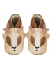 Lait et Miel Lammleder-Krabbelschuhe "Chamois" in Beige
