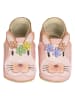 Lait et Miel Lammleder-Krabbelschuhe "Rabbit" in Rosa