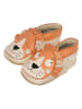 Lait et Miel Lammleder-Krabbelschuhe "Lion" in Hellbraun