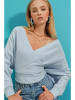 Trend Alacati Bluse in Hellblau