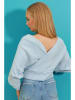 Trend Alacati Bluse in Hellblau