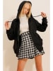 Trend Alacati Sweatjacke in Schwarz