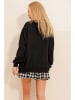 Trend Alacati Sweatjacke in Schwarz