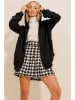 Trend Alacati Sweatjacke in Schwarz