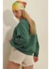 Trend Alacati Sweatshirt in Grün