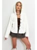 Happiness Istanbul Teddyjacke in Creme