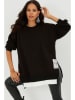 Cool and sexy Sweatshirt zwart