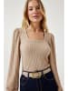 Happiness Istanbul Bluse in Beige