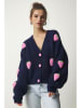 Happiness Istanbul Cardigan in Dunkelblau