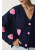 Happiness Istanbul Cardigan in Dunkelblau