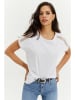 Cool and sexy Shirt in Weiß