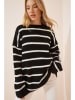 Happiness Istanbul Pullover in Schwarz