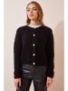 Happiness Istanbul Cardigan in Schwarz
