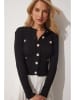 Happiness Istanbul Vest zwart