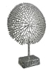 GILDE Dekoobjekt "Tree" in Silber - (B)36 x (H)53 cm