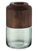 GILDE Vase "Colletta" in Braun/ Grün- (H)28 x Ø 16 cm 
