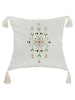 GILDE Kissen "Indio" in Creme - (L)45 x (B)45 cm