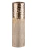 GILDE Vase "Trento" in Gold - (H)35,5 x Ø 10 cm