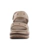 Crocs Sandalen "Mega Crush" in Beige