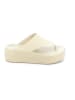 Crocs Japonki "Brooklyn" w kolorze kremowym
