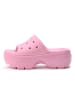 Crocs Pantoletten "Stomp" in Rosa
