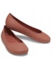 Crocs Ballerinas "Brooklyn" in Hellbraun
