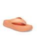 Crocs Japonki "Getaway Platform" w kolorze pomarańczowym