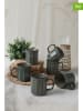 Hermia 10er-Set: Kaffeetassen in Anthrazit - 270 ml
