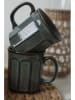 Hermia 10er-Set: Kaffeetassen in Anthrazit - 270 ml