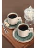 Hermia 6er-Set: Teetassen in Weiß - 184 ml