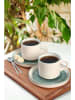 Hermia 6er-Set: Teetassen in Weiß - 184 ml