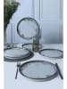 Hermia 6er-Set: Speiseteller in Hellblau