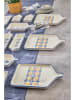 Hermia 14-delige ontbijtset beige/blauw