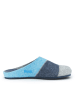 Mandel Clogs in Grau/ Blau