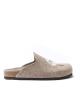 Mandel Clogs in Beige